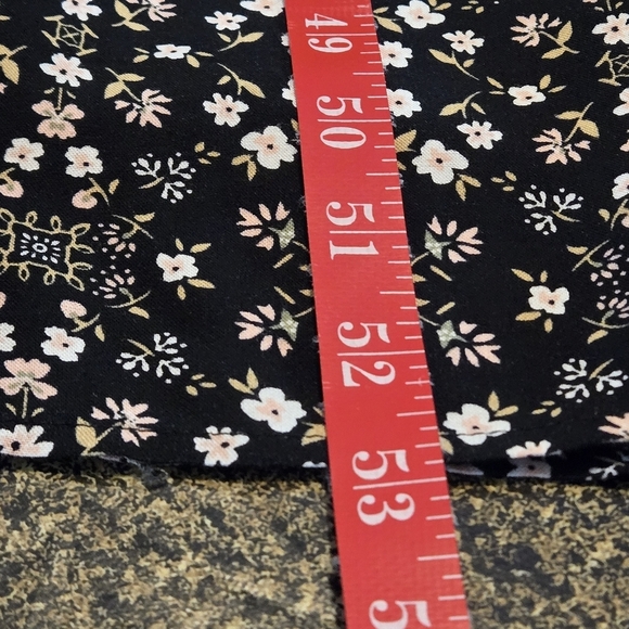 Cal Style Tiered Maxi Dress Women XL Black White Floral Ruffle Soft Flowy Boho - Picture 13 of 13